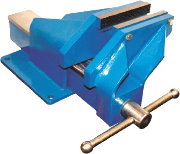 AUZGRIP - OFF-SET STEEL BENCH VICE 100MM